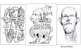 fantasy detailed hand drawn line art original illustration