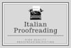proofread and edit your italian text, novel or book