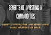 help you investing in commodities based supply,demand nd hedge against inflation