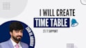 create any schedule or timetable in asc
