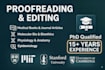 proofread and edit your publish ready medical or nursing research