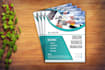 do professional minimal flyer design