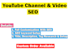 optimize your youtube video SEO, tittle, description, tag