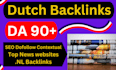 boost netherlands SEO with high quality dutch backlinks