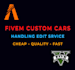 edit fivem custom cars handling file