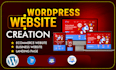 design and redesign responsive wordpress website