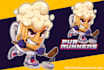 design cartoon logo for twitch, mascot, character