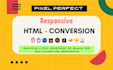 convert PSD to HTML, xd to html, figma to HTML, pdf to HTML, react, website