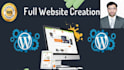 develop full wp website for you