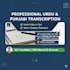 do accurate urdu and punjabi audio video transcription