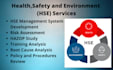 design health and safety plan, procedures, policies and training