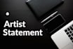 write your artist statement