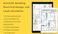 electrical wiring design, load calculation, panel schedule