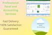 provide services in excel and accounting