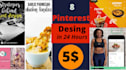 design 8 high quality pinterest pins for you