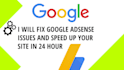 fix google adsense approval issues and speed up your site