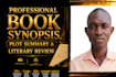 write book synopsis, book summary, and literary review
