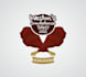 create a turkey drumsticks logo for a web sales company