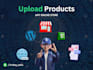upload 100 products in woocommerce store