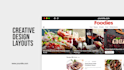 create modern website promo video