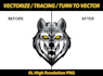 vectorize or vector tracing in 1 day