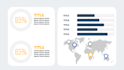 design animated infographic gif and video for data visualization