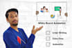 create a whiteboard explainer video with voiceover