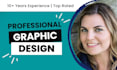 design professional and personal social media graphics