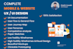 design UI UX for mobile or web