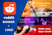 design awesome reddit banner