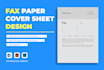 design your fax cover sheet