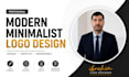 design a modern minimalist logo