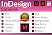 do book, magazine, catalog or any adobe indesign project