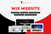 create a modren and responsive wix website