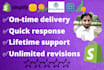 create a high converting shopify drop shipping store or website