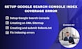 setup google search console index coverage error