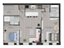 render your architectural floor plans, sections in photoshop