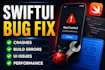 fix swiftui bugs crashes and xcode issues