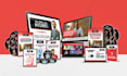 design online course cover and digital product mockup bundle