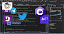 develop a discord, telegram or twitter bot for you