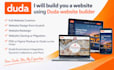 build you a website using duda website builder