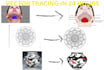 trace image to vector art by drawing it