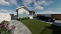do 3d modelling and rendering of residential project
