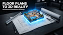 provide professional 2d floor plans and photorealistic 3d architectural renders
