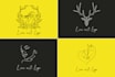 design minimalist line art logo from your image