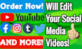 edit your youtube or tiktok shorts