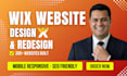 do wix website development wix website design build wix website wix redesign