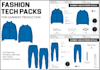 design tracksuits and co ords with detailed tech packs