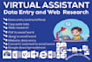 do data entry, copy paste job