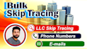 provide skip tracing for real estate business